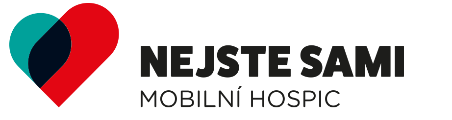 logo Nejste sami – mobilní hospic, z.ú.